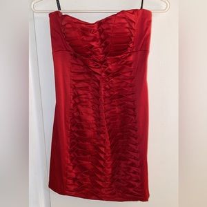 bebe Strapless Dress